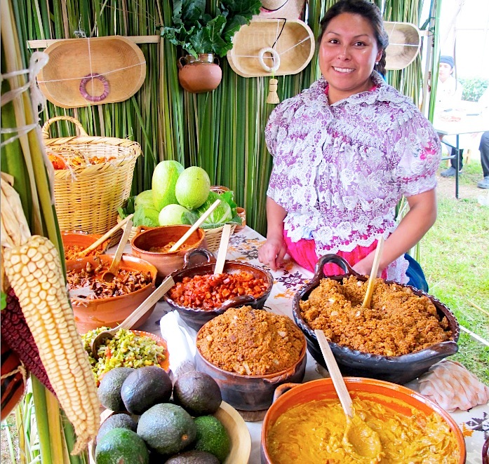 Traditional Mexican cuisine of Michoacán