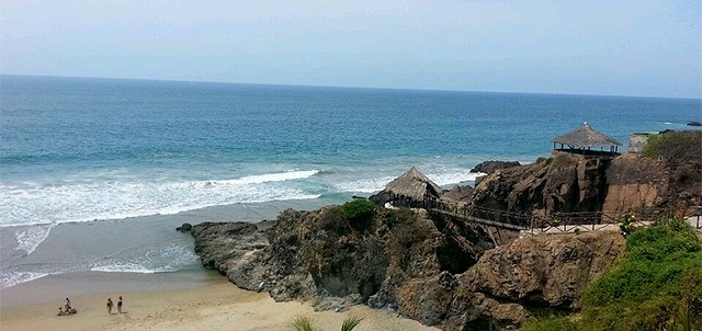 Las Peñas, Playa Azul