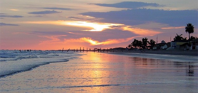 Playa Los Algodones, Bahía de San Carlos