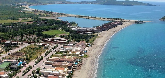 Playa Los Algodones, Bahía de San Carlos