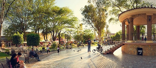 Parque Miguel Hidalgo ( Zócalo ), Tecate