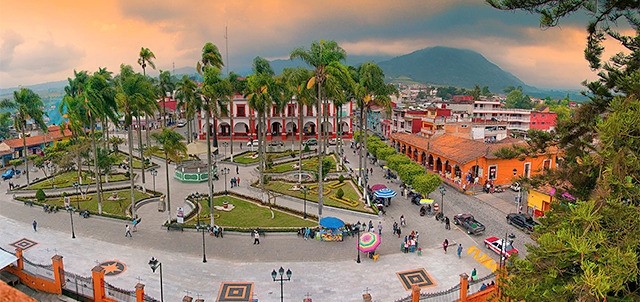 Parque Constitución, Coscomatepec