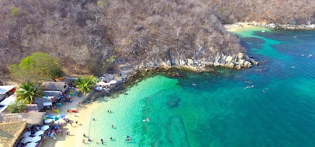 Playa La Entrega, Huatulco