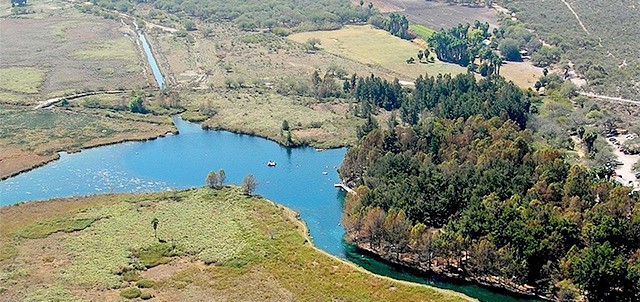 Laguna de la Media Luna, Río Verde