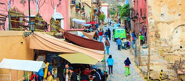 Paseo Calle Lanzagorta, Real de Catorce