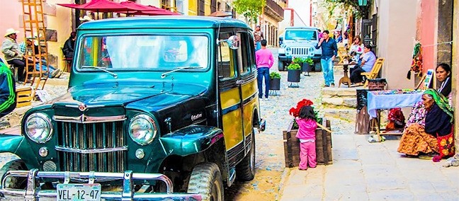 Paseo Calle Lanzagorta, Real de Catorce