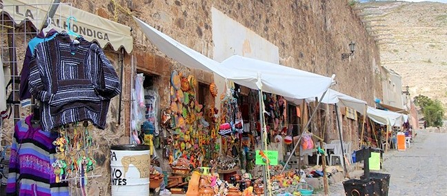 Paseo Calle Lanzagorta, Real de Catorce