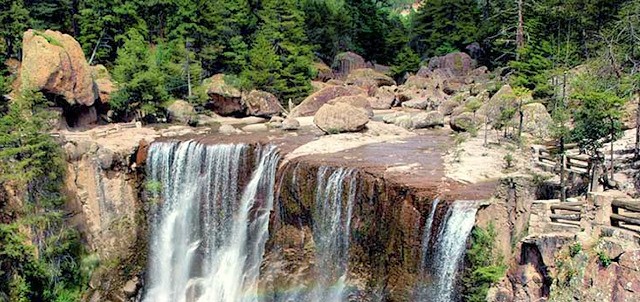 Cascada de Cusárare, Creel