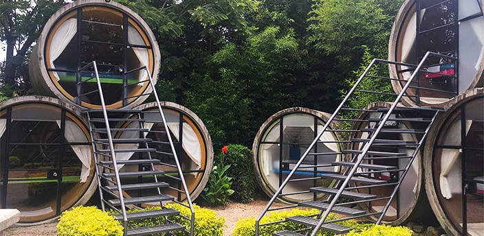 Tubohotel, Tepoztlán