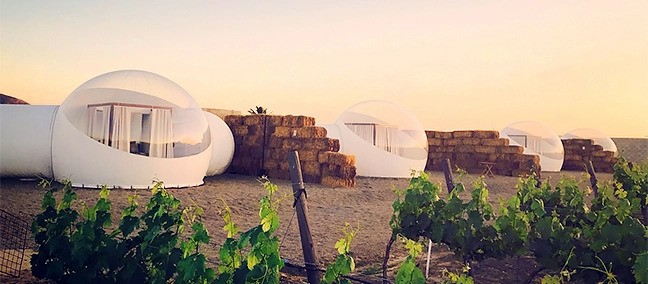 Campera Hotel Burbuja, Valle de Guadalupe